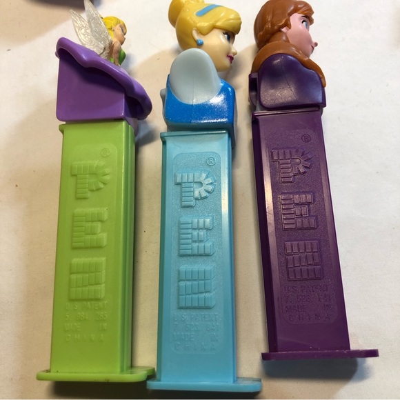 Disney Princess Pez Dispensers Frozen Tinker bell Cinderella - Picture 2 of 9